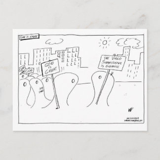 God is great postcard