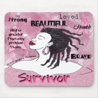 God is greater than any problem I have. Mouse Pad