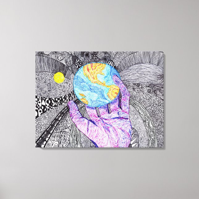 God is in the Details #18 Canvas Print (Front)