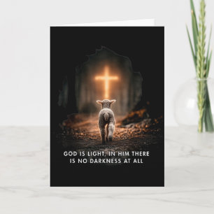 God Is Light In Him There Is No Darkness At All Ch Card
