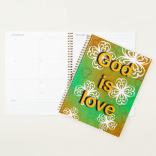 God is love book planner