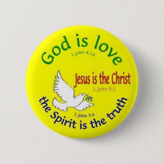 God is Love Button