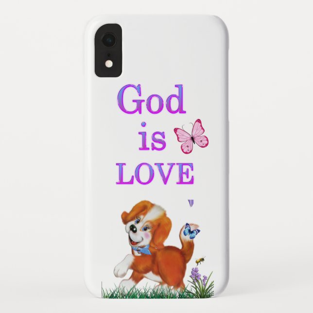 God is Love Case-Mate iPhone Case (Back)