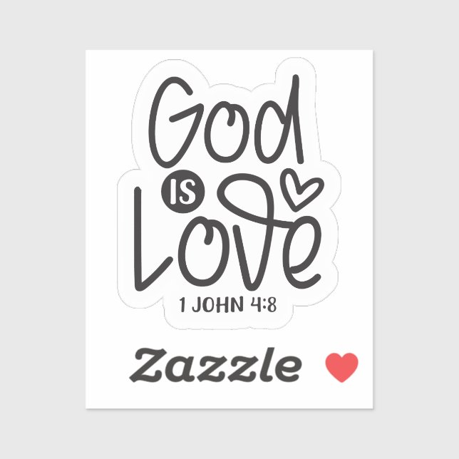 God is love Easter Jesus Christian Inspiration (Sheet)