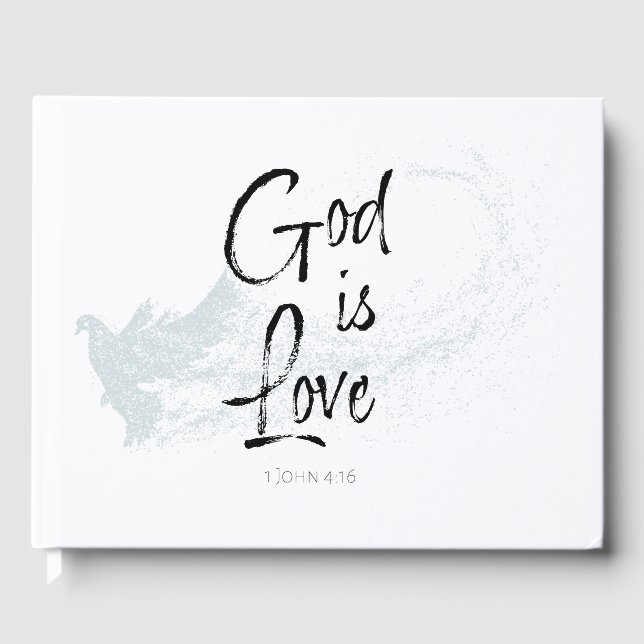 God is Love Guest Book (Front)