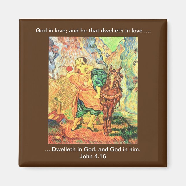God is Love - Magnet (Front)