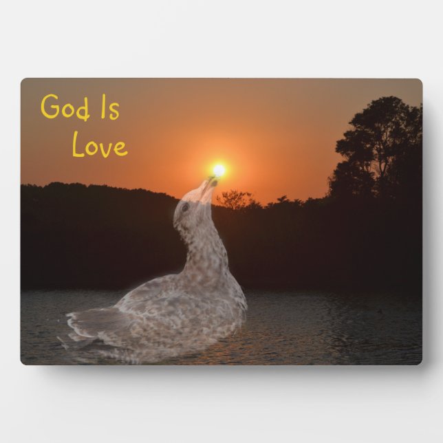 God Is Love Plaque (Front)