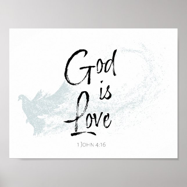 God is Love Poster (Front)
