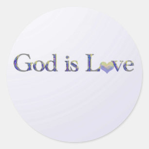 God is Love stickers