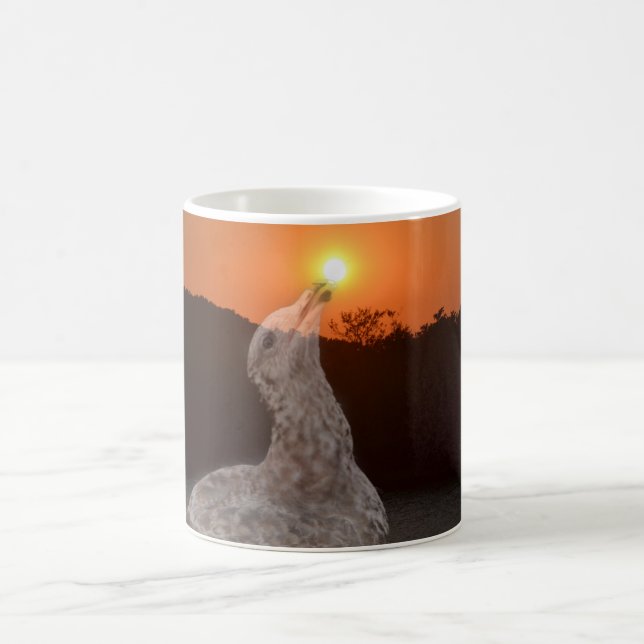 God Is Love Sunset Coffee Mug (Center)