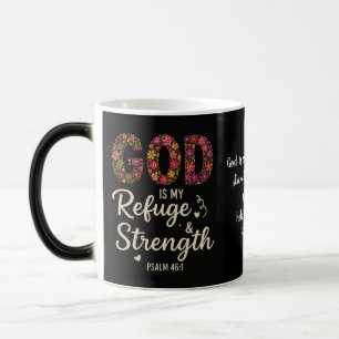 GOD IS MY REFUGE MAGIC MUG