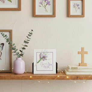 God is our Refuge and strength Plaque