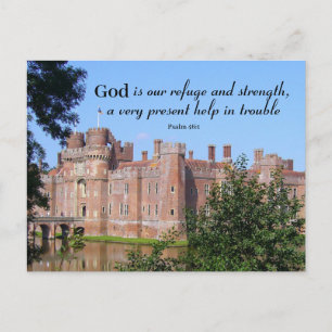God is our Refuge and Strength Postcard