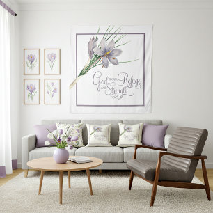 God is our Refuge and strength   Tapestry