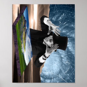 God is playing 2 poster