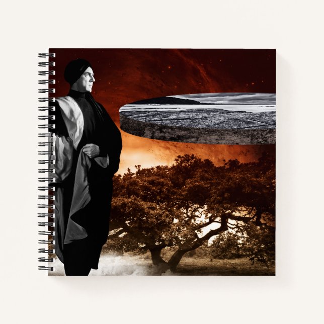 God is playing notebook (Front)