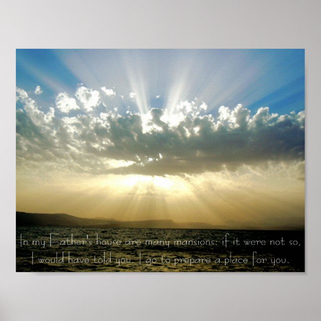 God Is Preparing A Place Poster (Front)