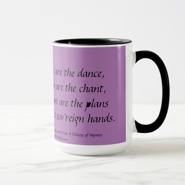 GOD IS THE POET Verse 3 Mug Stephanie Hutchinson (Right)