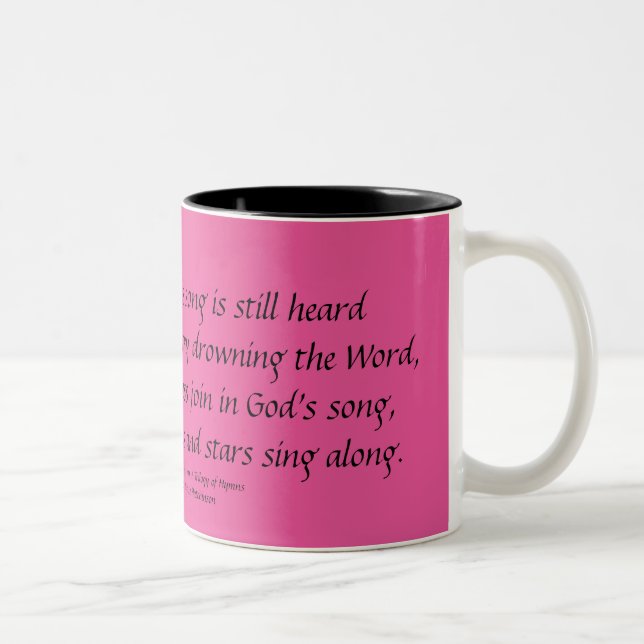 GOD IS THE SINGER Verse 4 Mug Stephanie Hutchinson (Right)
