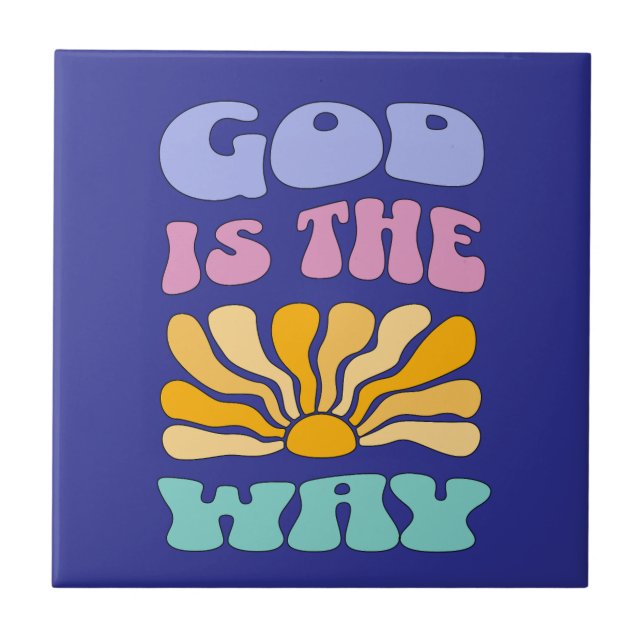 God is the Way Tile (Front)
