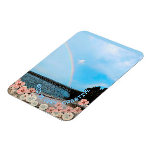 God is very creative folded magnet