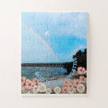 God is very creative jigsaw puzzle<br><div class="desc">Rainbow beach scene " God is very creative" Jigsaw Puzzle".</div>