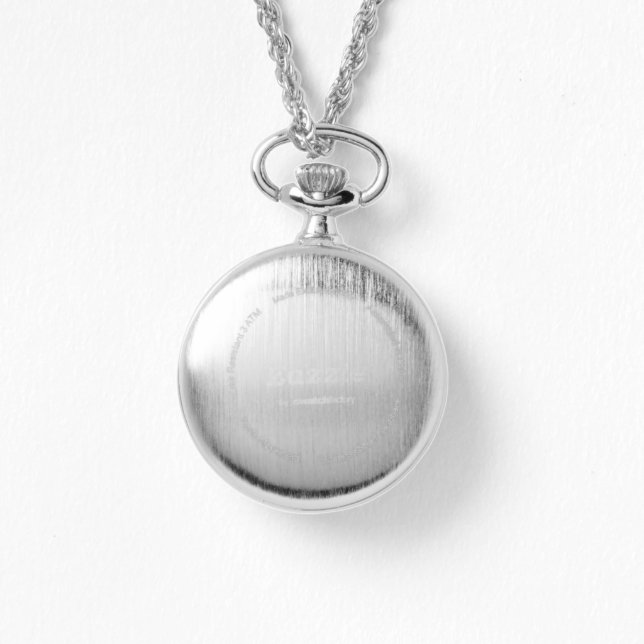 God is very creative necklace watch (Back)