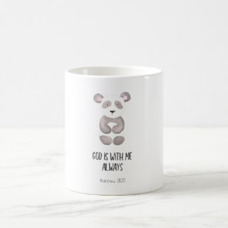 God is With Me Always Mug Safari Animal