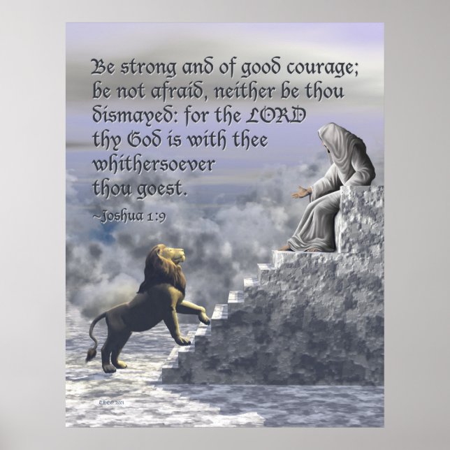 God is with Thee Poster (Front)