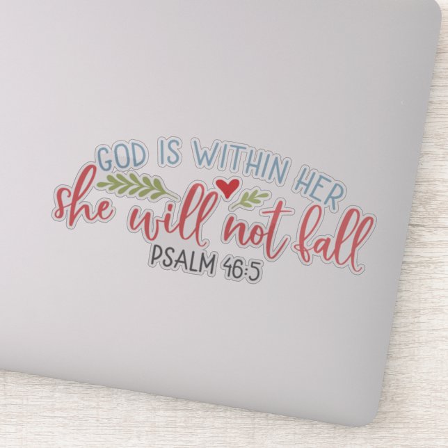 God Is Within Her She Will Not Fall (Detail)