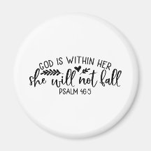 God Is Within Her She Will Not Fall