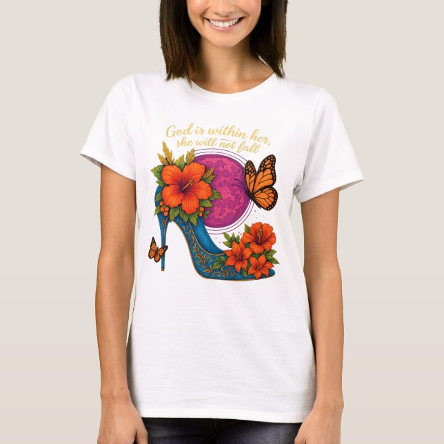 God is within her T-Shirt (Front)
