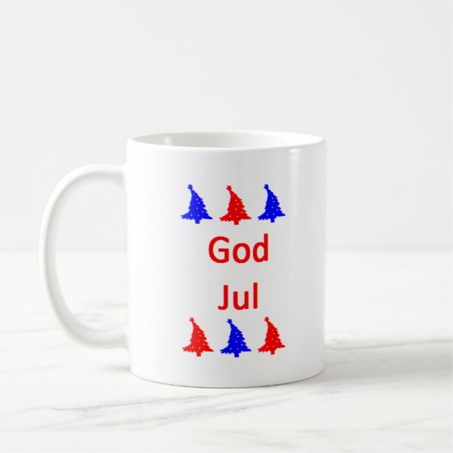 god jul2 coffee mug (Left)