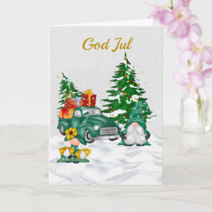 God Jul Card