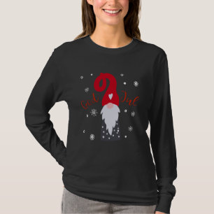 God Jul Gnome Tomte Tee Lefse Xmas Gift Santa Chri