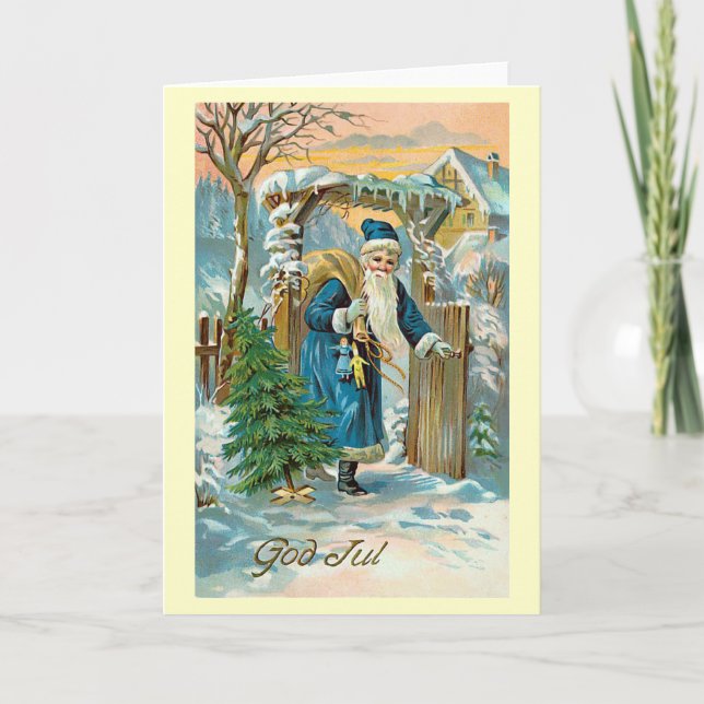 "God Jul" Holiday Card (Front)