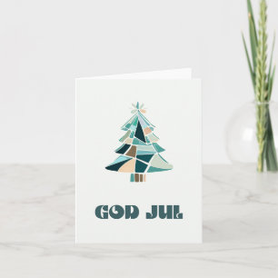 God Jul, Scandinavian Christmas  Card