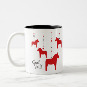 God jul! Two-Tone Coffee Mug