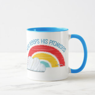 God keeps His promises Christian coffee mug