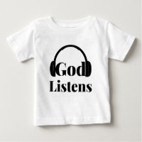 God Listens Faith Based Quote