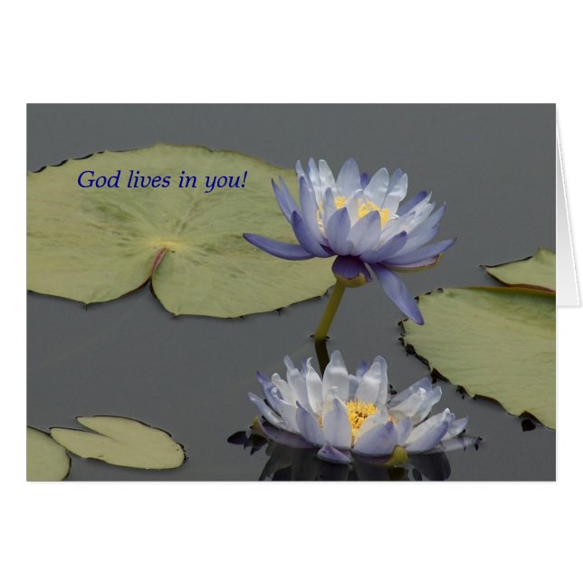 God lives in you! (Front Horizontal)
