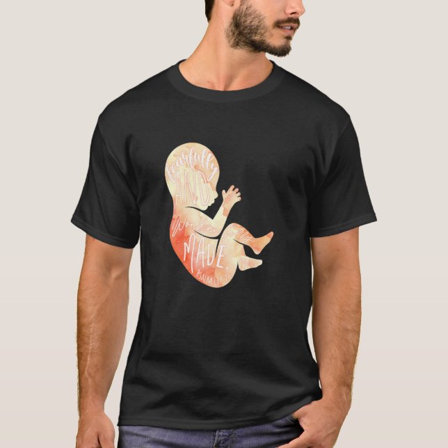God Loves Children Pro Life Anti Abortion Roe Wade T-Shirt (Front)