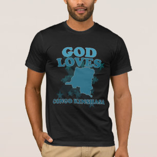 God Loves Congo Kinshasa T-Shirt