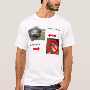 God Loves Emu T-Shirt