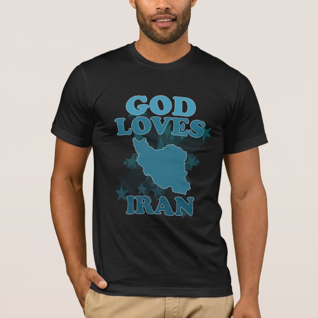 God Loves Iran T-Shirt (Front)