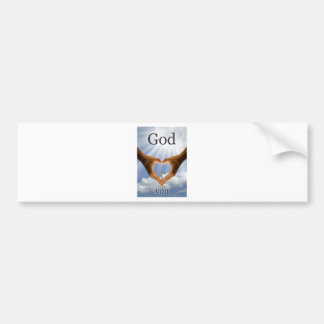 God Loves You Bumper Sticker