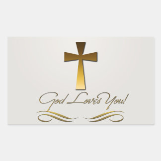 God Loves You Sticker