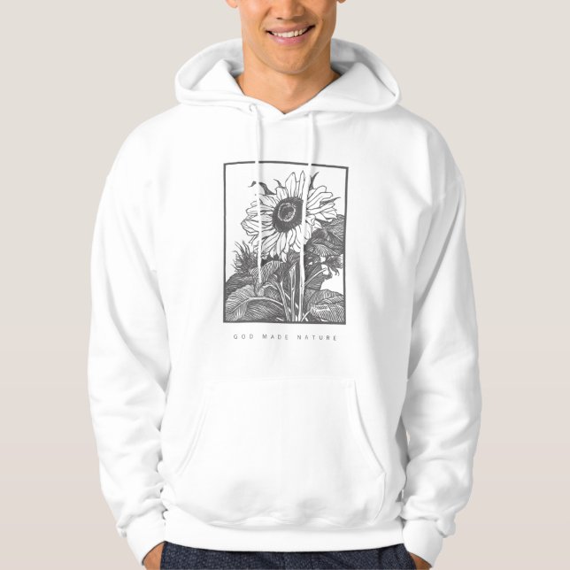 God Made Nature | Christian Nature Hoodie |  (Front)
