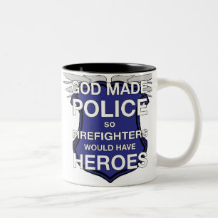 God Made Police Coffee Mug