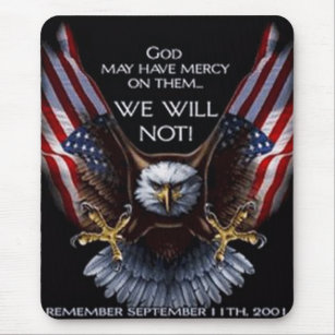 God May Have Mercy Mouse Pad
